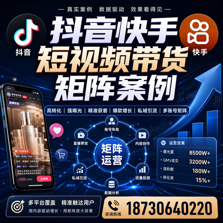 雅安短视频带货团队多平台矩阵自动分发案例